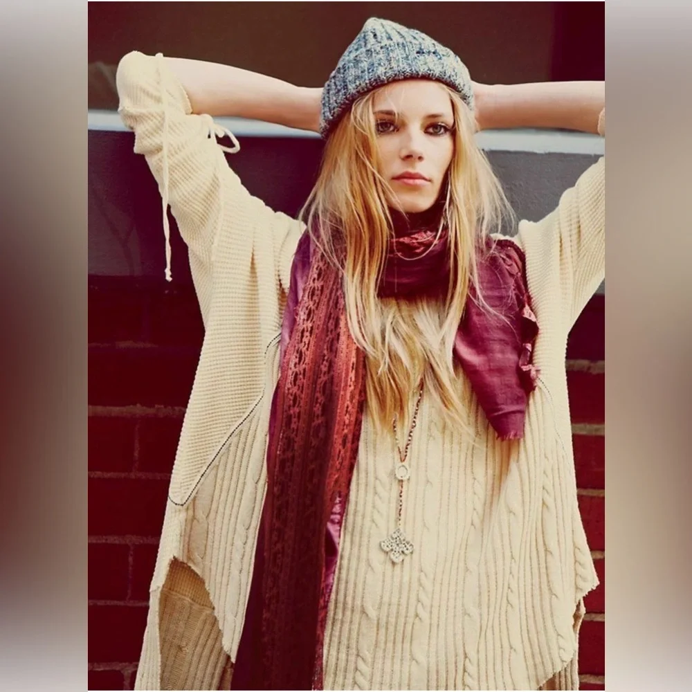 Free People New Romantics Crosstown Traffic Pullover Thermal Top